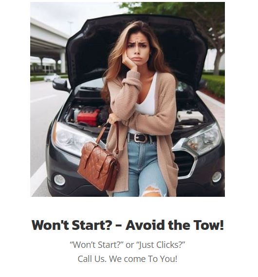 Broke Down? or Won't Start?